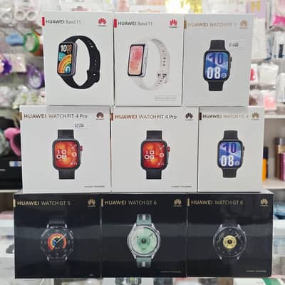 Huawei watches and band