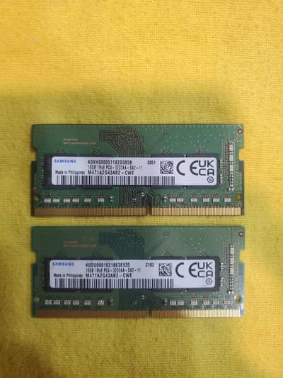 Laptop Rams 16 GB DDR 4