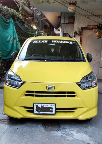 The Only Yellow Daihatsu Mira 2022, registered 2024 in town