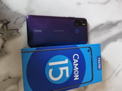 camon Tecno 15 PTA Approved for sale 10/10 condition