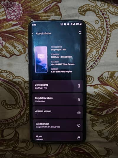 OnePlus 7 Pro (8GB RAM / 256GB Storage)