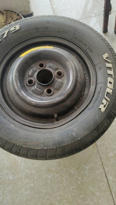 Stepni Spare Wheel for Alto santro cultus mehran 660cc cars