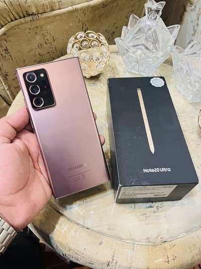Samsung Note 20 Ultra 256gb official pta urgent sale