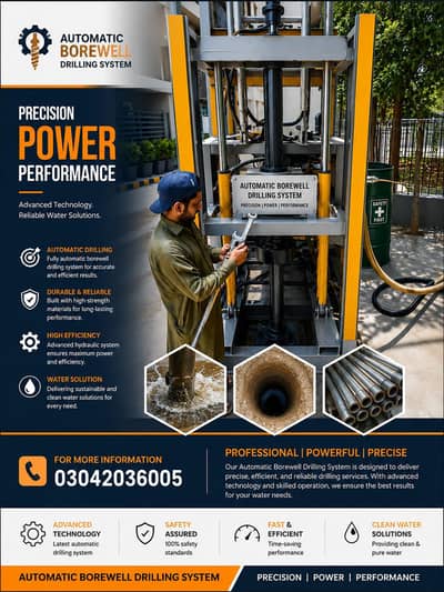 Our borewell Drilling machine service / Hydraulic Boring System
