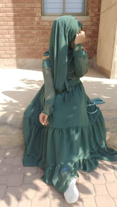 one time used dress chiffon