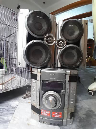Sony MHC-RV222 Component Hi-fi system with SS-RV222 Speaker's