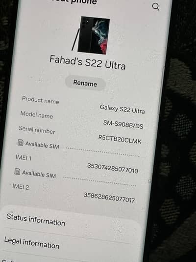 Samsung s22 ultra