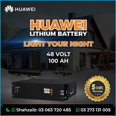 Huawei 51.2V 100AH Lithium Battery