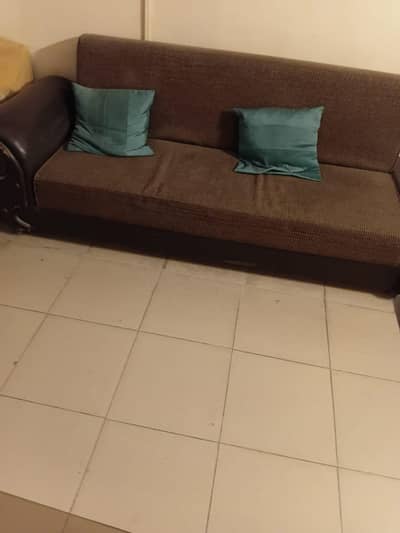 Sofa Set, Double Bed excellent condition