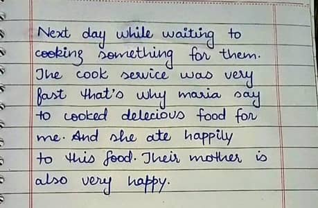 Hand writing