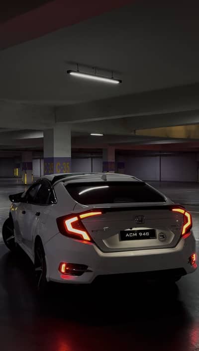 civic x audi style lights