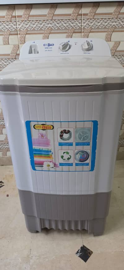 Super Asia Washing Machine and Dryer