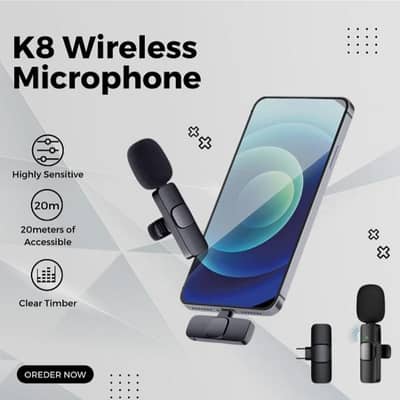 K8 wireless microphone 3in1