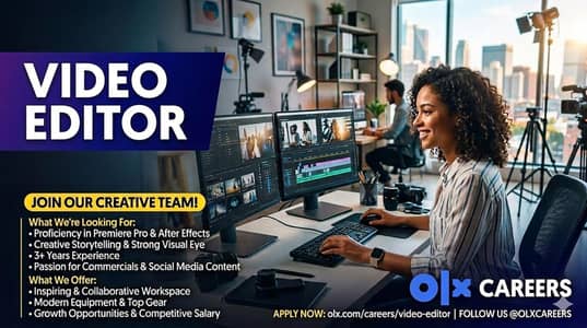 VIDEO EDITOR & GRAPHICS DESIGNER IN AFFORDABLE PRICES