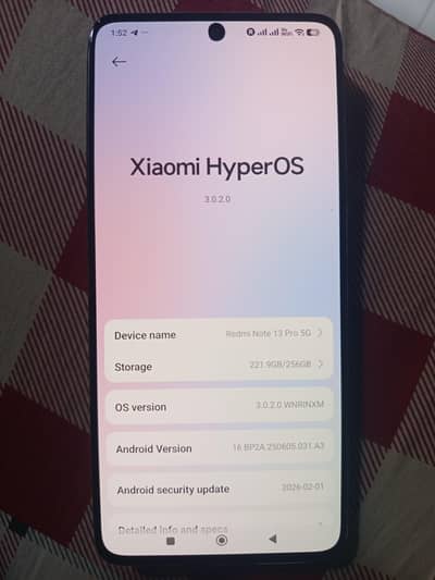 Redmi note 13 Pro 5G 12/256