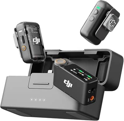 DJI Mic 2 Wireless Microphone - Complete 2 TX + 1 RX Kit with Charging