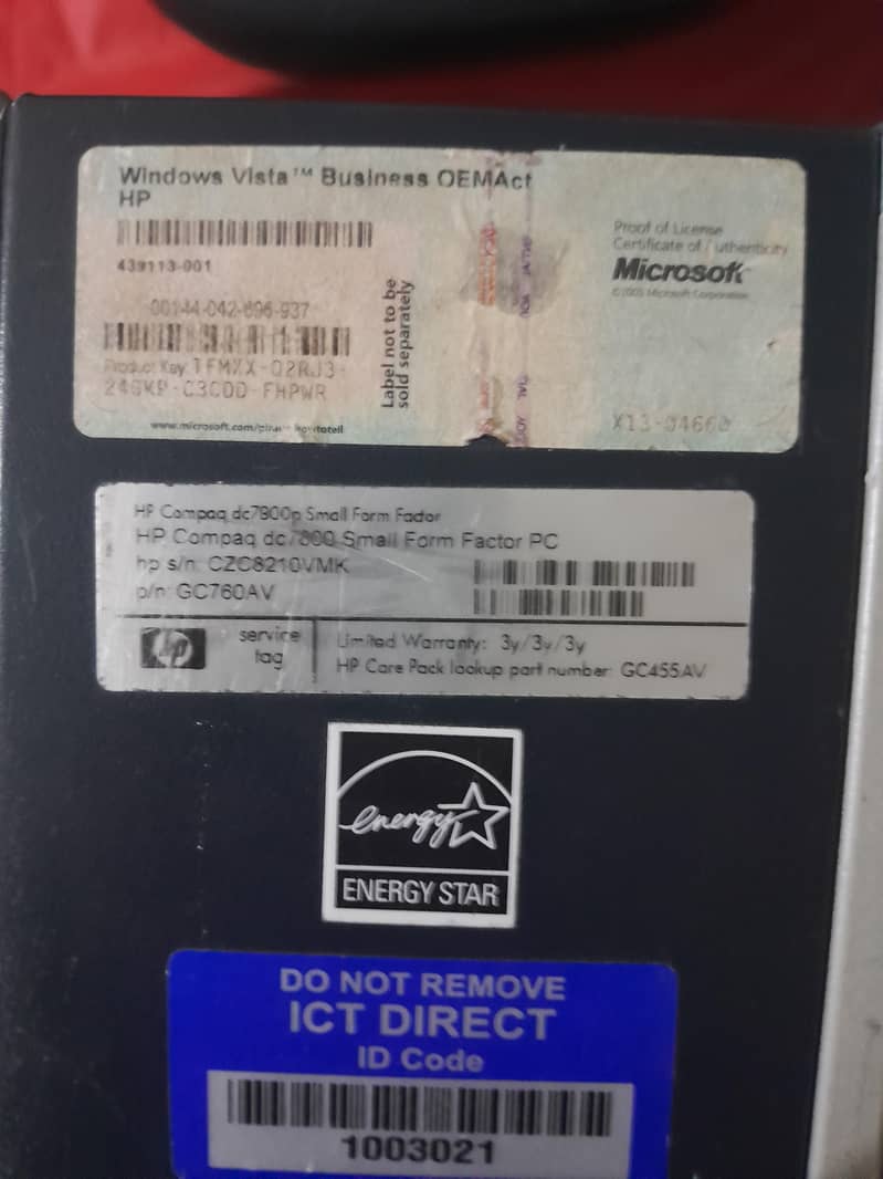 Hp Pc only 4