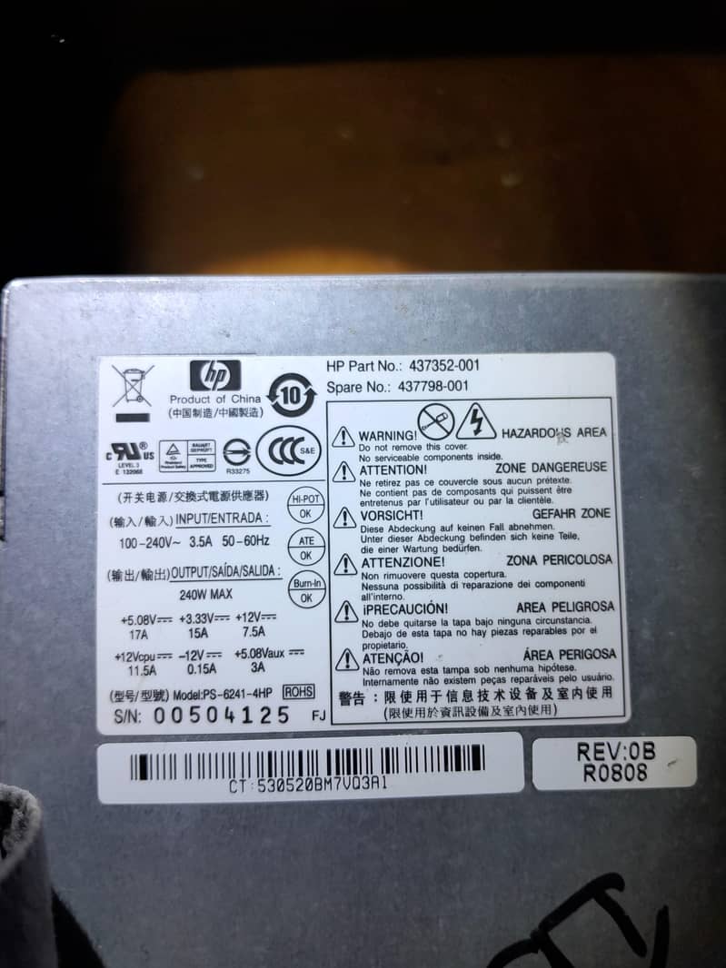 Hp Pc only 6