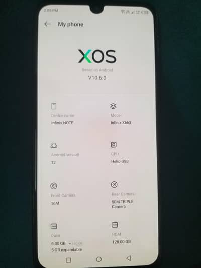 Infinix Note 12