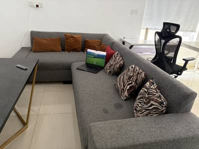 L Sofa For Home or Office in good condition
