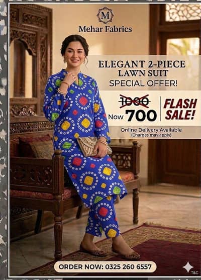 2 Peice Lawn For Home Business