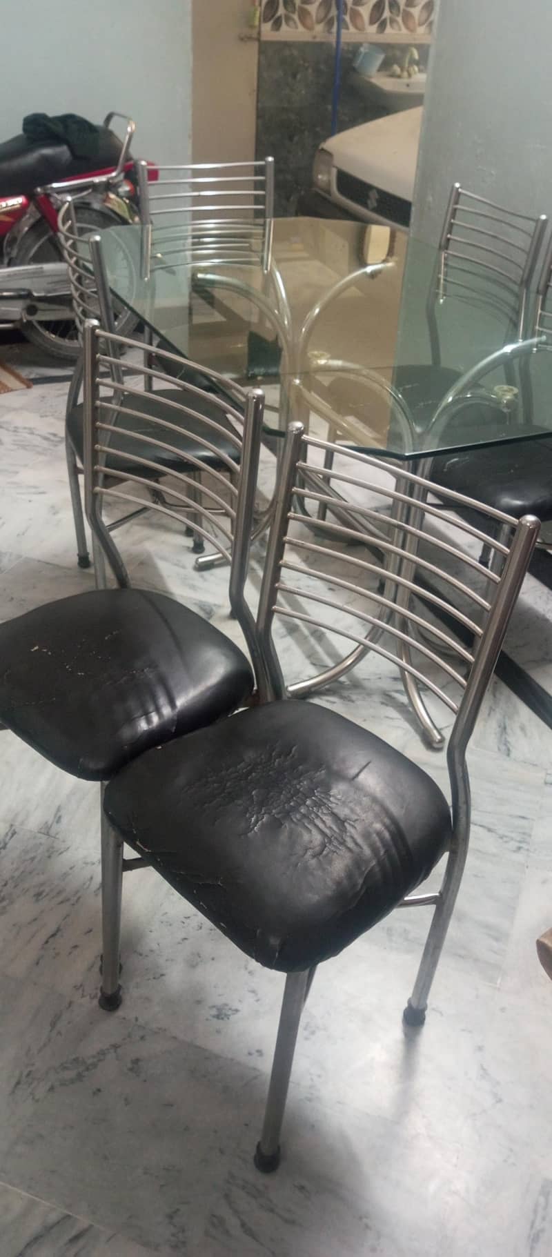 Dining table and sofa set 3