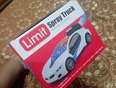 spray truck remote control