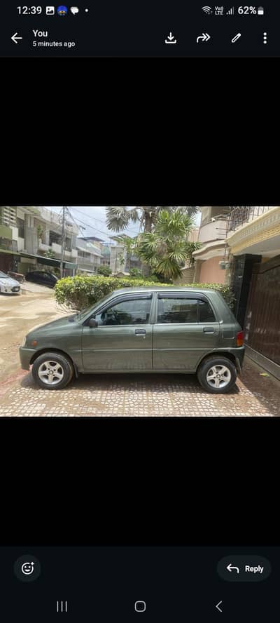 Daihatsu Cuore 2011 Ecomatic near 5 star chowrangi