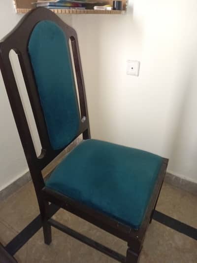 Dinning table with six chairs