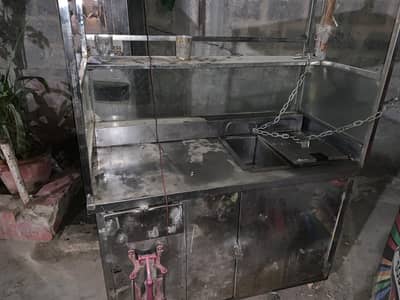 French fries stall complete setup