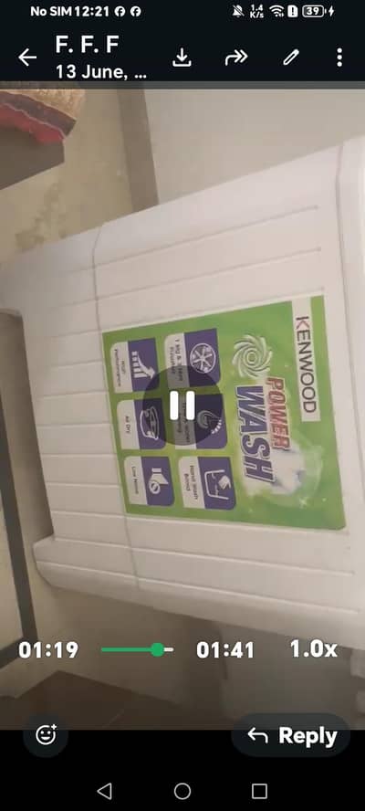 kanwod washing machine with dryr