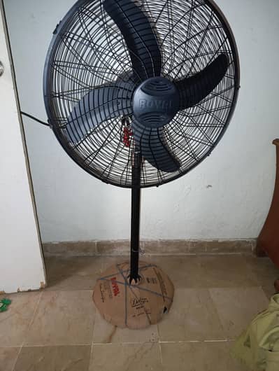 Royal ac/dc pedestal fan 24 "