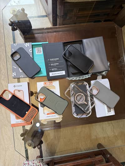 iPhone 16 Pro Max Original Cases (dbrand, UAG, Caseology, Clicks)