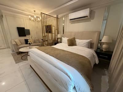 Real Picture Real Price Studio Fully Furnished Appartment Available For Rent Bahria Town Lahore Sector E
