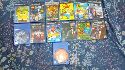 PS 2 with 13 games A1 condition.