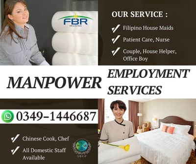Maid, House Maids, cook, chef, Baby Sitter, Filipino maids Available