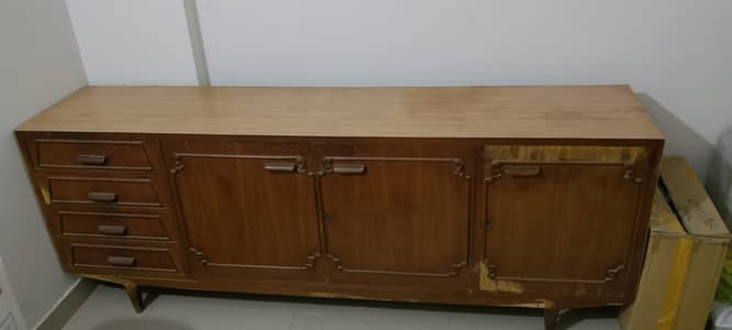 Heavy Duty Wooden Storage Cabinet – Solid Wood