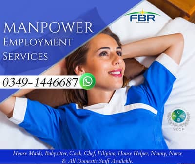 Maids / House Maids / cook / House chef / Baby Sitter maid available