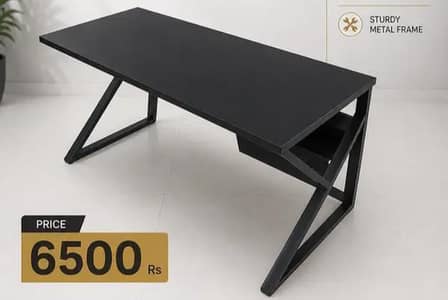 Office table/ Computer Table In Black Color