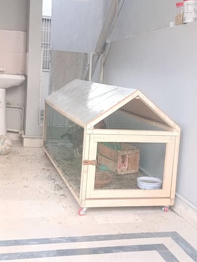 Cage, Hen Cage - Wooden Hen Cage