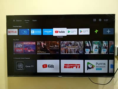Action 50S UHD 50-inch Smart LED TV for sale - Excellent Condition
