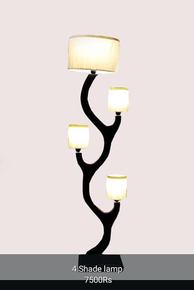 4 Shade lamps