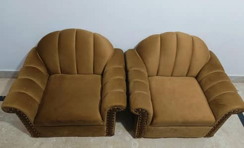  Luxury Velvet Sofa Set For Sale – Rs. 80,000 