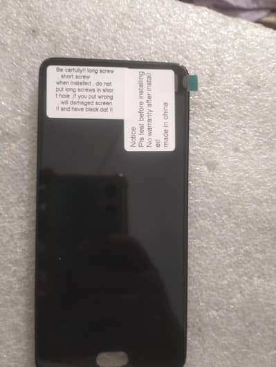 Meizu m6 note panel with frame