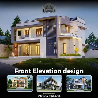 Licensed Architect in Lahor/Renovation Draftsman/2D & 3D house design