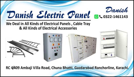 Professional electric panel board and cable tray manufacturers in kar
