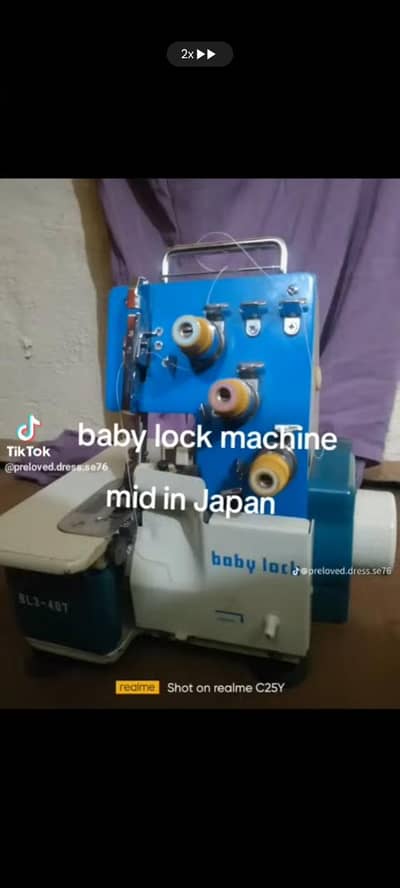baby lock machine made in Japan oven imported