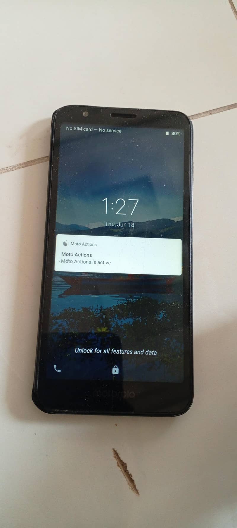 moto e6 1