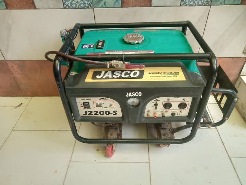 Jasco Titanium portable generator 5