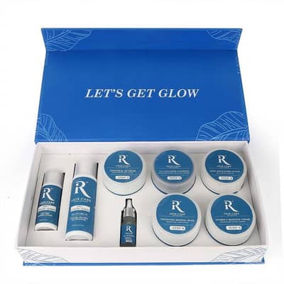 iR Skin Care Complete Glow Solution Kit – 8 Step Skin Care Set